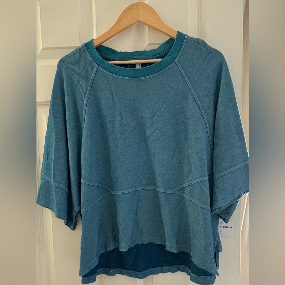 NWT FP Movement / Indigo Teal Women's Sweatshirt / M